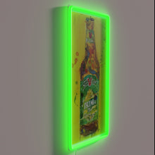 Load image into Gallery viewer, Vibrant neon art decorates beer enthusiasts' man caves with nostalgia.