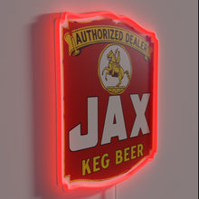 Load image into Gallery viewer, Unique nostalgic decor for beer enthusiasts with vintage neon flair.