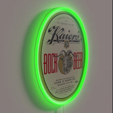 Load image into Gallery viewer, Vintage beer advertisement sign from Mahanoy City, Pennsylvania nostalgia