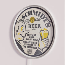 Load image into Gallery viewer, Retro styled RGB neon light for vintage Minnesota beer enthusiast decor