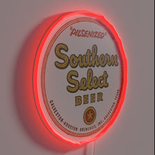 Load image into Gallery viewer, Vintage inspired sign highlighting select brews from Galveston and Houston.