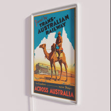 Load image into Gallery viewer, Unique Australian Tourism Inspired Artistic Neon Retro Travel Sign Decor
