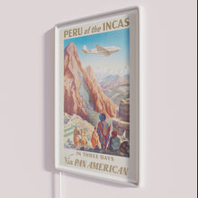 Load image into Gallery viewer, Retro Style Peru Map Neon Sign for Home Decor Inspiration