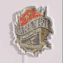 Load image into Gallery viewer, Retro-Style RGB Neon Sign Decoration for Wagner Brewing Co Establishment