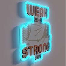 Load image into Gallery viewer, Wireless woes solved with a pint of perfectly lit beer.