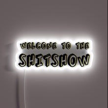 Load image into Gallery viewer, Add some chaotic flair with this colorful, handcrafted neon sign.