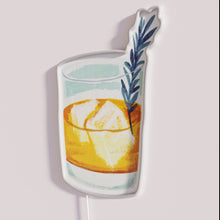Load image into Gallery viewer, Whiskey On The Rocks Neon Sign for Modern Whiskey Lovers