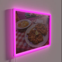 Load image into Gallery viewer, Add Austrian flair with this Wiener Schnitzel neon kitchen decor.