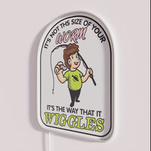 Load image into Gallery viewer, Neon Decorative Wall Sign: Glow-in-the-Dark Fishing Theme Accentuation Lighting Solution