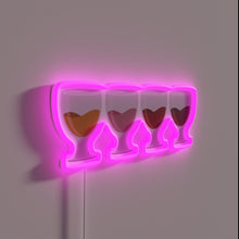 Load image into Gallery viewer, Add a touch of sophistication with this wine glass neon sign.