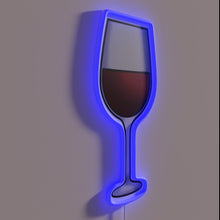 Load image into Gallery viewer, Add a touch of elegance with this wine glass sign.