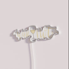 Load image into Gallery viewer, Custom Wine Not White RGB LED Neon Bar Sign Lighting