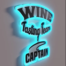 Load image into Gallery viewer, Wine connoisseur team captain proudly displays their hilarious office pride