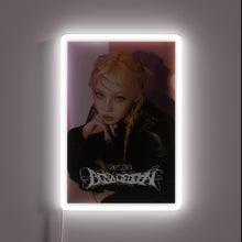 Load image into Gallery viewer, Vibrant Winter Aespa Armageddon Supernova RGB Neon Illuminated Sign Artwork