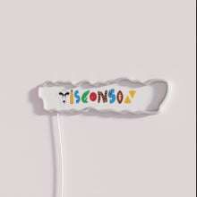 Load image into Gallery viewer, Vibrant Wisconsin Compilation RGB Neon Sign for Modern Home Decor