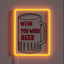 Load image into Gallery viewer, Quirky LED neon sign for beer enthusiasts and party lovers