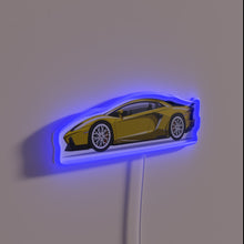 Load image into Gallery viewer, Brighten Up Your Space with Vibrant Yellow Lamborghini Neon Sign