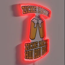Load image into Gallery viewer, Vibrant Oktoberfest-inspired RGB neon sign decorates any beer-loving space perfectly.