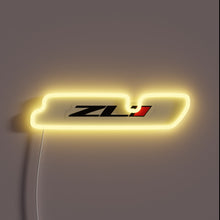 Load image into Gallery viewer, Electric Chevrolet ZL1 Camaro Neon Sign with RGB Color Shift