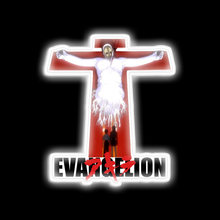 Load image into Gallery viewer, EVANGELION X AKIRA - Sad Japanese Aesthetic  neon sign on canvas