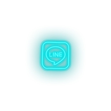Load image into Gallery viewer, ice_blue 200_line_logo_logos led neon factory