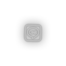 Load image into Gallery viewer, white 200_line_logo_logos led neon factory