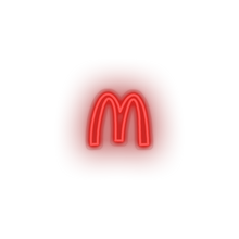 Load image into Gallery viewer, Mcdonald's Neon Sign - Classic Retro Look