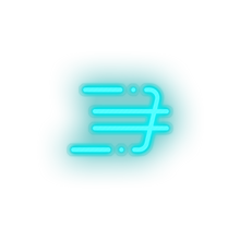 Load image into Gallery viewer, ice_blue 230_daxx_coin_crypto_crypto_currency led neon factory