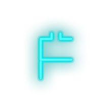 Load image into Gallery viewer, ice_blue 231_first_coin_coin_crypto_crypto_currency led neon factory