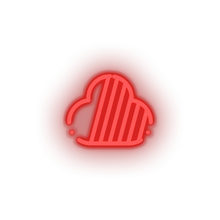 Load image into Gallery viewer, red 234_sky_coin_coin_crypto_crypto_currency led neon factory