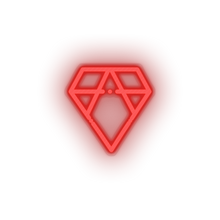 Load image into Gallery viewer, red 235_asch_coin_crypto_crypto_currency led neon factory