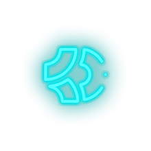 Load image into Gallery viewer, ice_blue 236_game_credits_coin_crypto_crypto_currency led neon factory