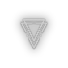 Load image into Gallery viewer, white 237_verge_coin_crypto_crypto_currency led neon factory