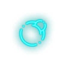 Load image into Gallery viewer, 238 red coin coin crypto crypto currency Neon led factory