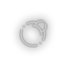 Load image into Gallery viewer, white 238_red_coin_coin_crypto_crypto_currency led neon factory