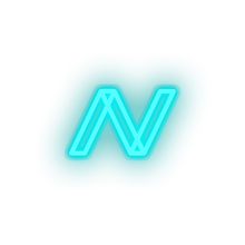 Load image into Gallery viewer, ice_blue 241_nav_coin_crypto_crypto_currency led neon factory