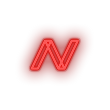Load image into Gallery viewer, red 241_nav_coin_crypto_crypto_currency led neon factory