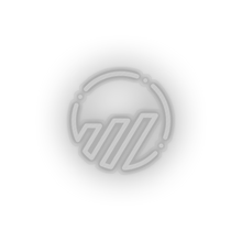 Load image into Gallery viewer, white 243_world_coin_coin_crypto_crypto_currency led neon factory
