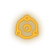Load image into Gallery viewer, warm_white 244_ion_coin_crypto_crypto_currency led neon factory