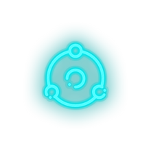 Load image into Gallery viewer, 244 ion coin crypto crypto currency Neon led factory