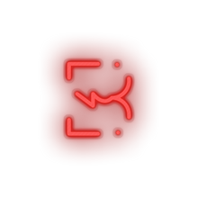 Load image into Gallery viewer, red 246_burst_coin_crypto_crypto_currency led neon factory