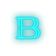 Load image into Gallery viewer, ice_blue 247_black_coin_coin_crypto_crypto_currency led neon factory