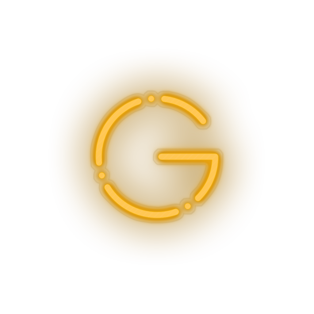 Gulden Coin neon sign
