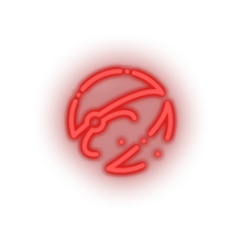 Load image into Gallery viewer, red 249_nexus_coin_crypto_crypto_currency led neon factory