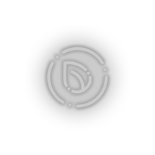 Load image into Gallery viewer, white 250_peer_coin_coin_crypto_crypto_currency led neon factory