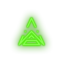 Load image into Gallery viewer, green 251_ark_coin_crypto_crypto_currency led neon factory
