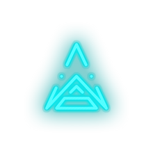 Load image into Gallery viewer, ice_blue 251_ark_coin_crypto_crypto_currency led neon factory