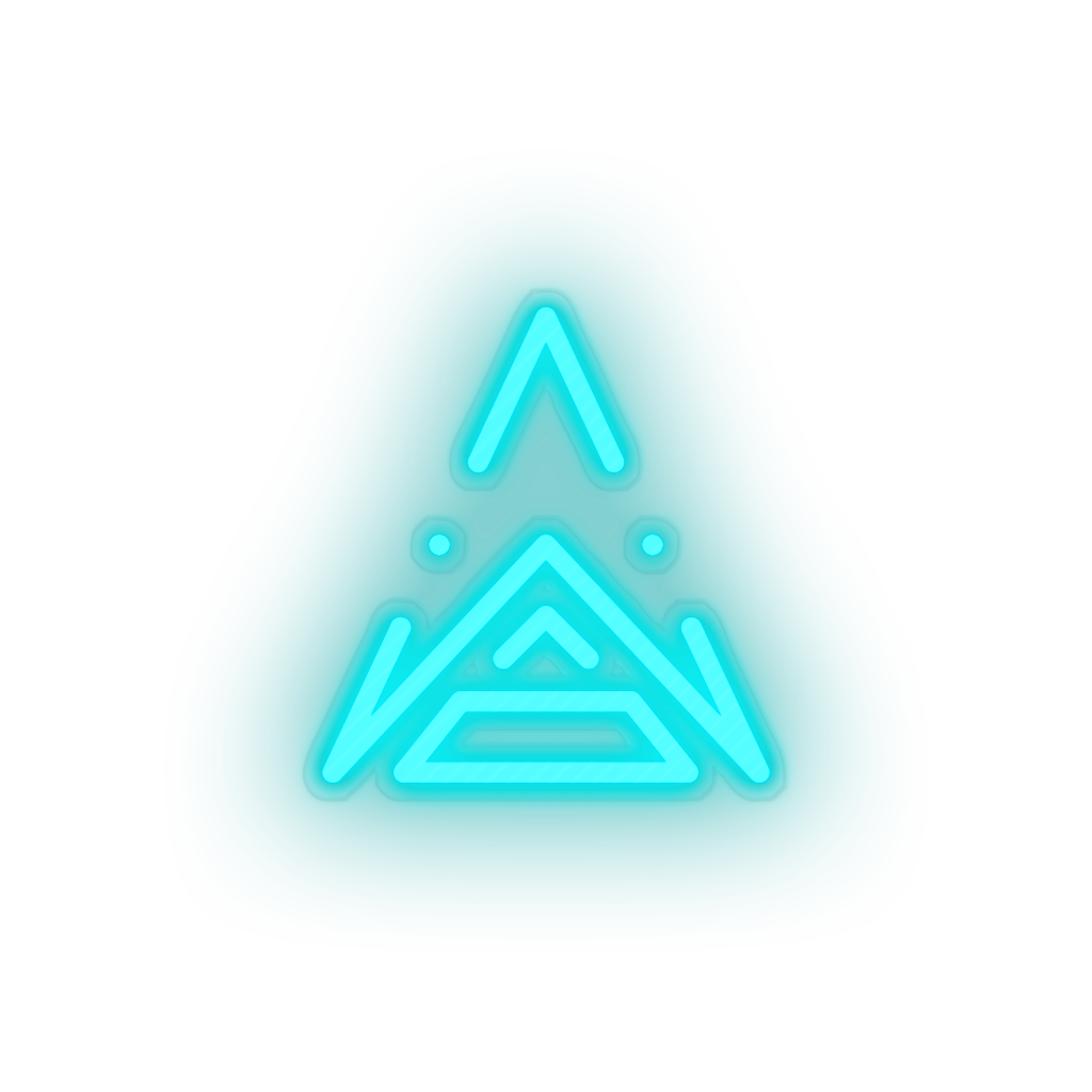 Ark Coin neon sign