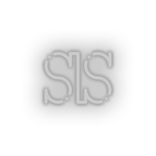 Load image into Gallery viewer, white 256_salus_coin_crypto_crypto_currency led neon factory