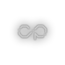 Load image into Gallery viewer, white 258_counterparty_coin_crypto_crypto_currency led neon factory